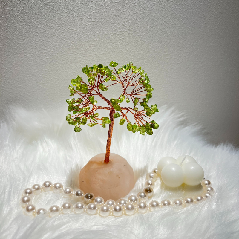 The New Beginning - Olivine Feng Shui Tree