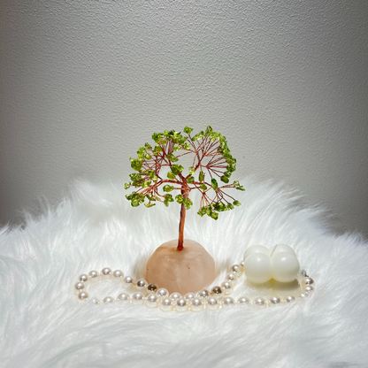 The New Beginning - Olivine Feng Shui Tree