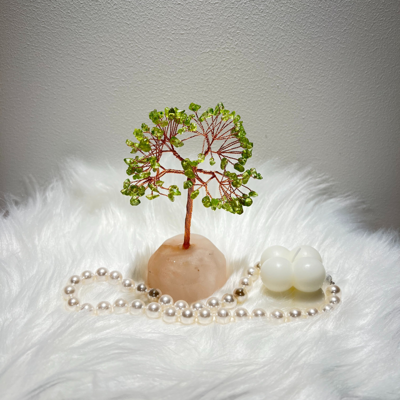 The New Beginning - Olivine Feng Shui Tree