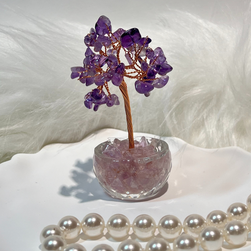 Grounded in Spirituality - Amethyst Feng Shui Tree