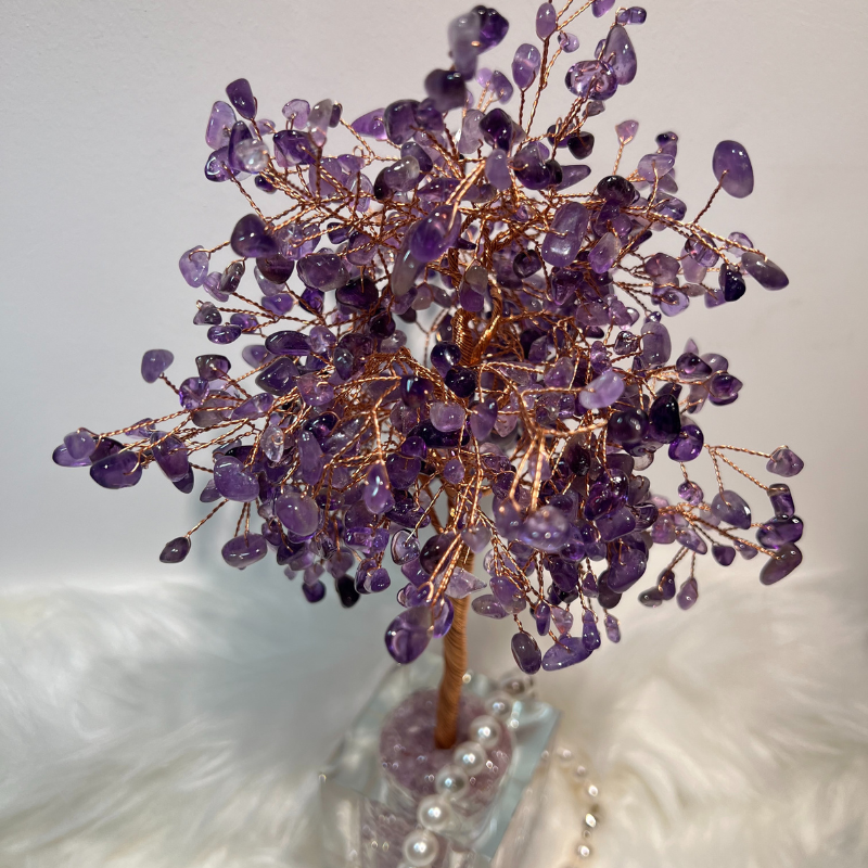 Awaken Intuition - Amethyst Feng Shui Tree