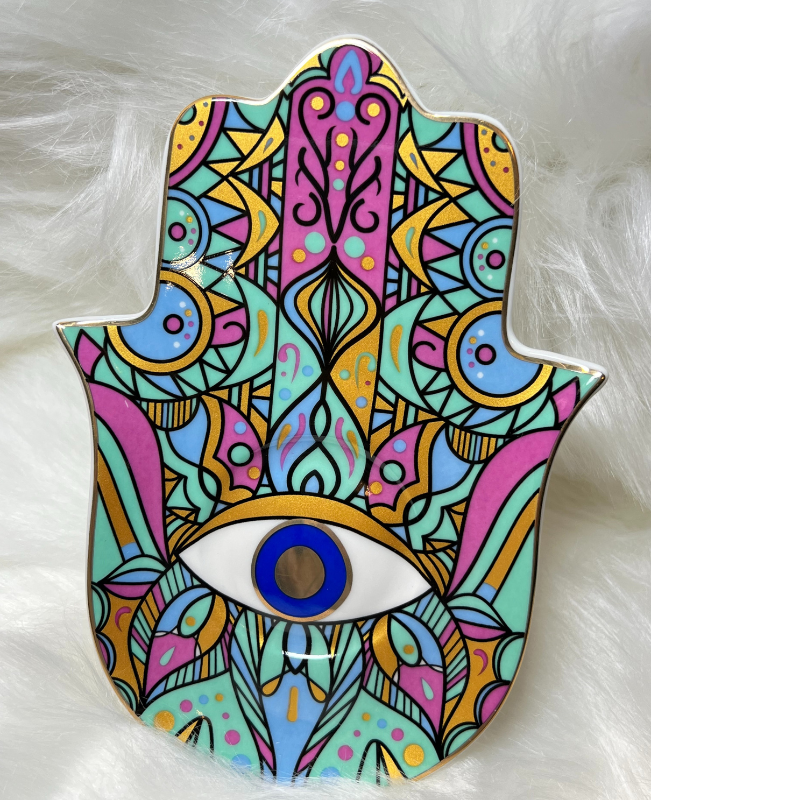 Joyous Serenity - Hamsa Plate