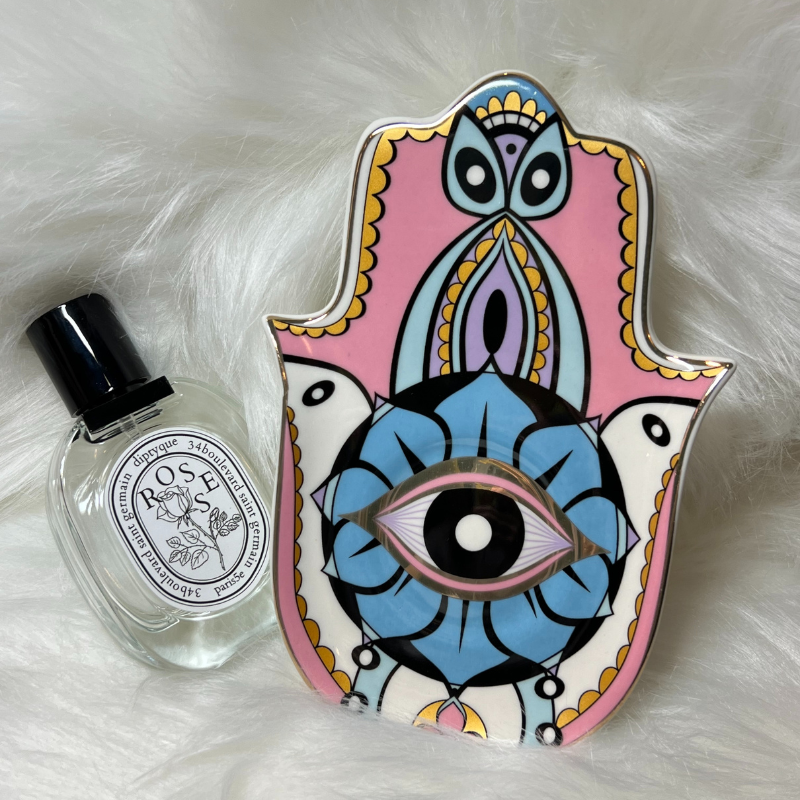 Grateful Radiance - Hamsa Plate