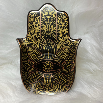 Blissful Harmony - Hamsa Plate