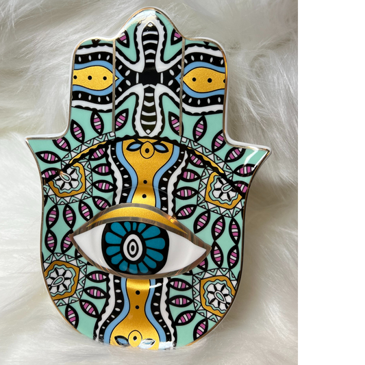 Serene Euphoria - Hamsa Plate