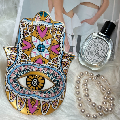 Radiant Gratitude - Hamsa Plate