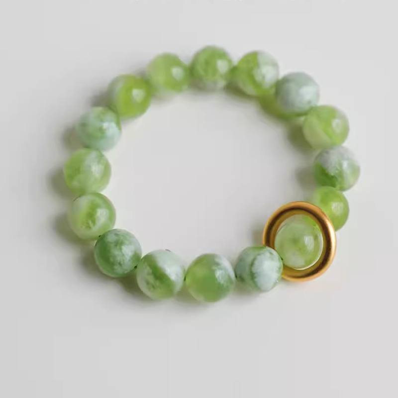 Blessed Sunshine - Prehnite Crystal Bracelet