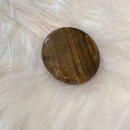 TIGER'S EYE WORRY STONE