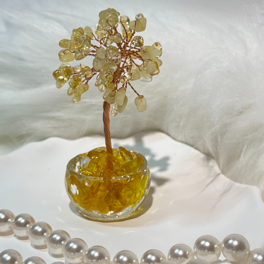 Blissful Leader - Citrine Feng Shui Tree