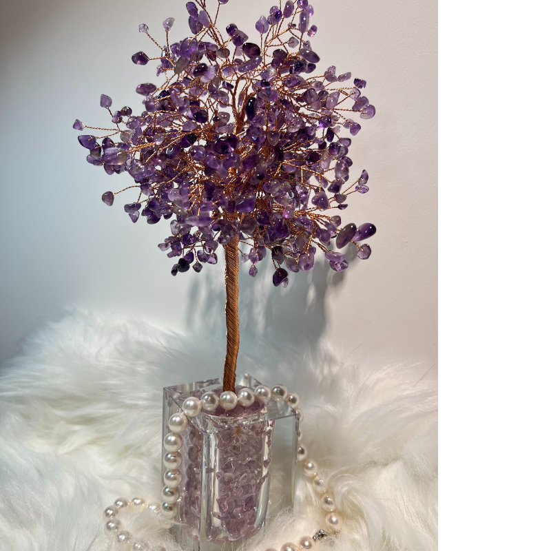 Awaken Intuition - Amethyst Feng Shui Tree