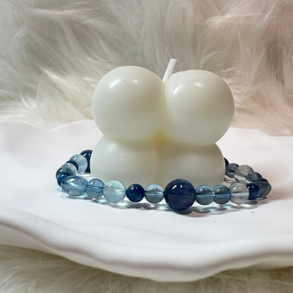 Celestial Waters - Aquamarine Bracelet