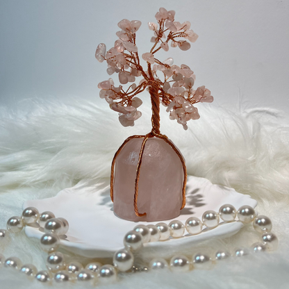 Divine Love - Rose Quartz Feng Shui Tree