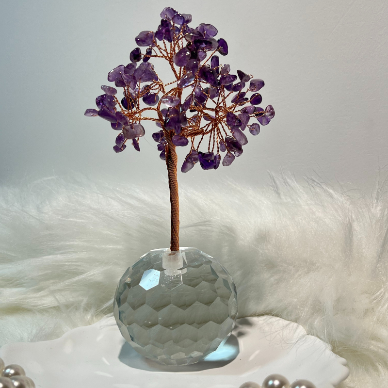 Tranquil Oasis - Amethyst Feng Shui Tree