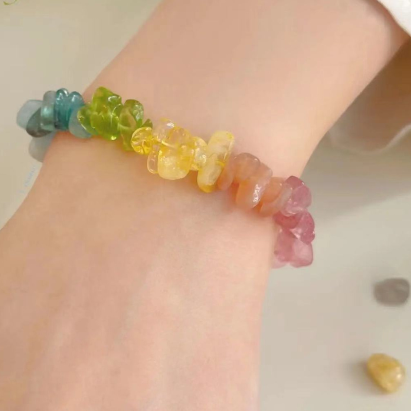 Rainbow Multi-Stone Bracelet