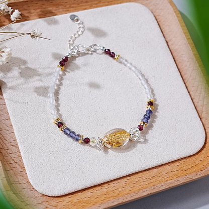 Zen Harmony - Clear Crystal Bracelet