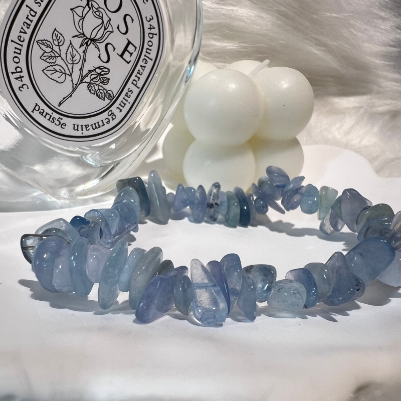 Mindful Serenity - Aquamarine Bracelet