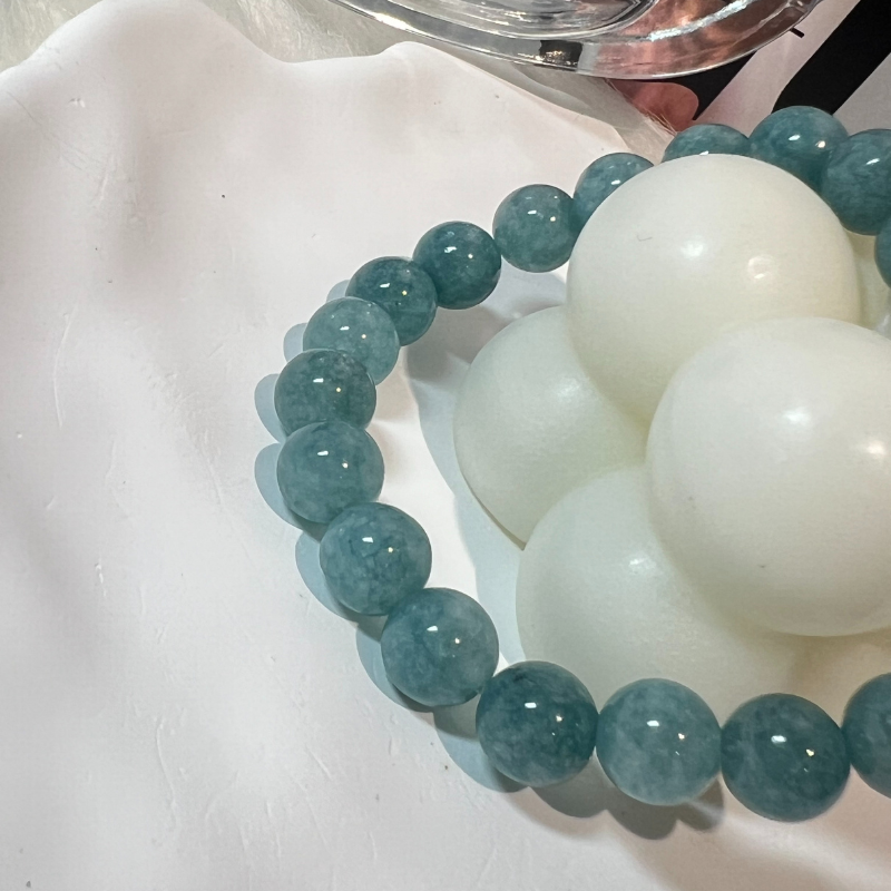 Ocean Heart - Aquamarine Bracelet