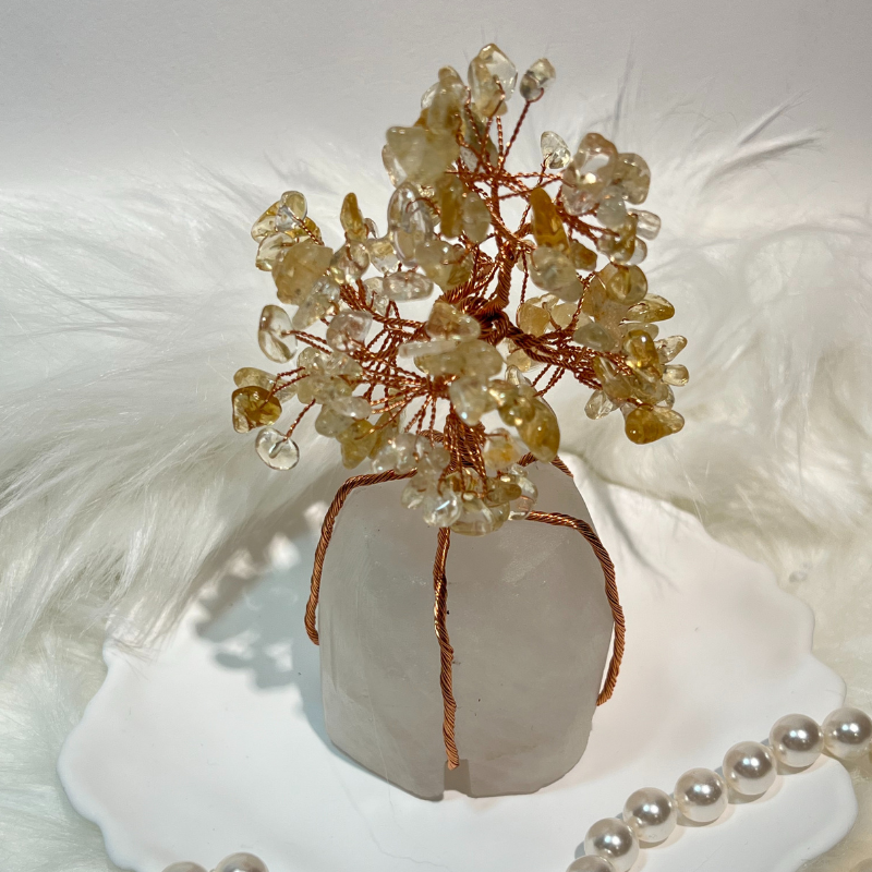 Joyous Energy - Citrine Feng Shui Tree