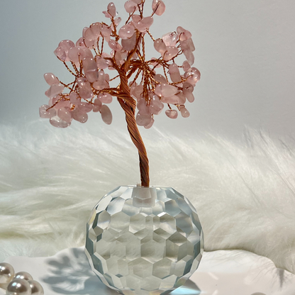 Filled with Love - Rose Quartz Feng Shui Tree