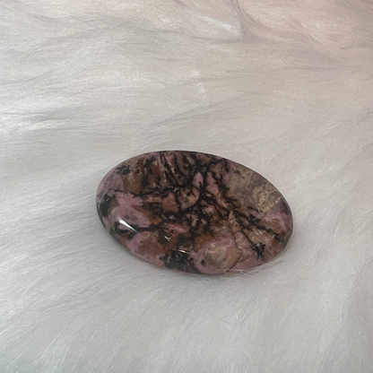 RHODONITE WORRY STONE