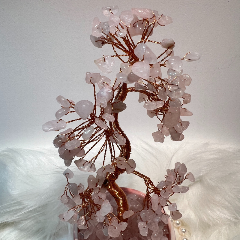 Love Essence - Rose Quartz Feng Shui Tree