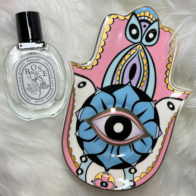 Grateful Radiance - Hamsa Plate