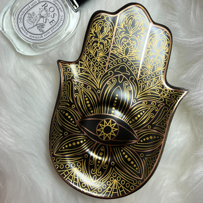 Blissful Harmony - Hamsa Plate