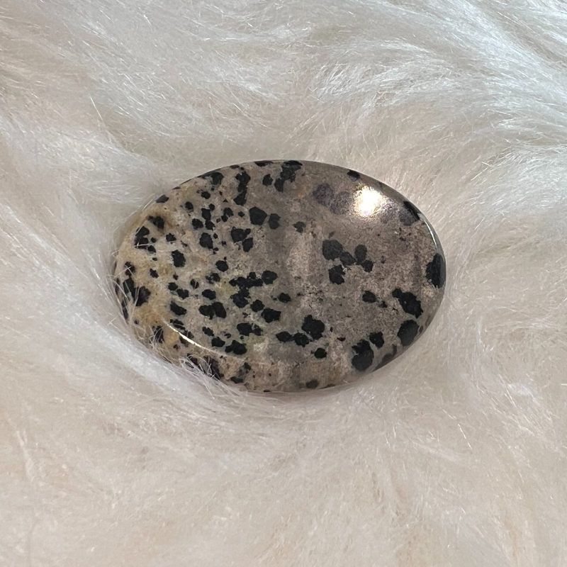 DALMATIAN JASPER WORRY STONE