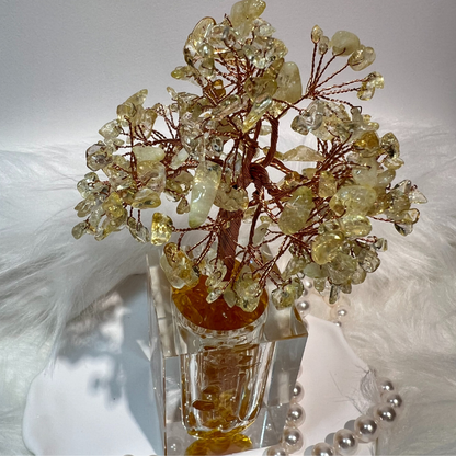 Vibrant Happiness - Citrine Feng Shui Tree