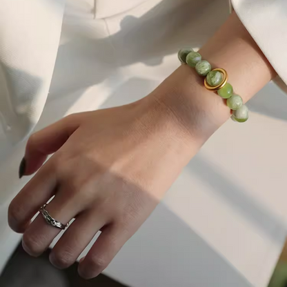 Blessed Sunshine - Prehnite Crystal Bracelet