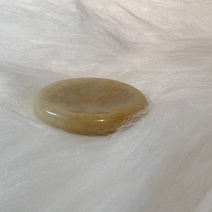 YELLOW TOPAZ WORRY STONE