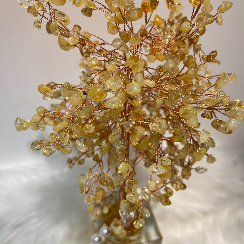 Happiness Evoker - Citrine Feng Shui Tree