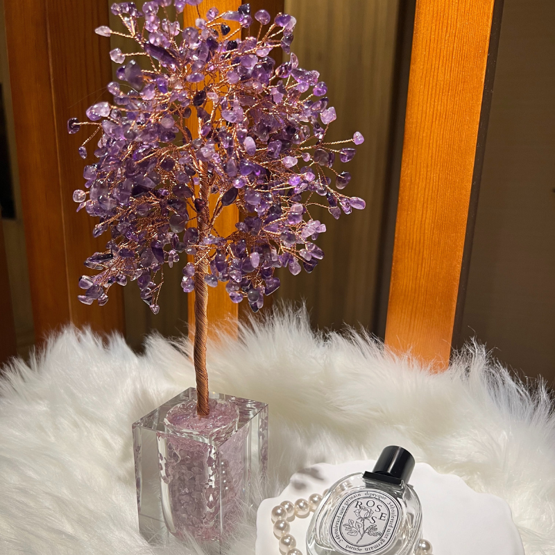 Awaken Intuition - Amethyst Feng Shui Tree