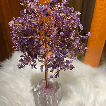 Awaken Intuition - Amethyst Feng Shui Tree