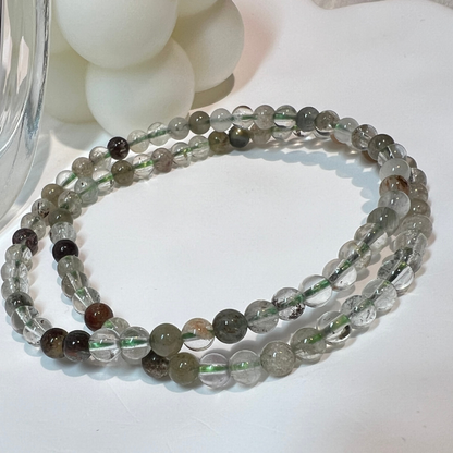 Green Phantom Quartz Energy Bracelet