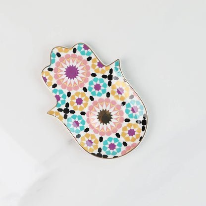 Joyful Gratitude - Hamsa Plate