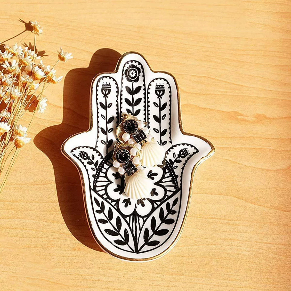 Divine Bliss - Hamsa Plate