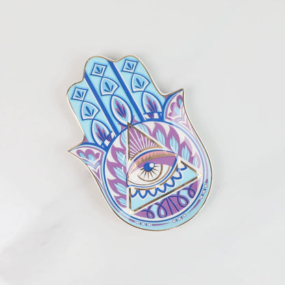 Blissful Tranquility - Hamsa Plate