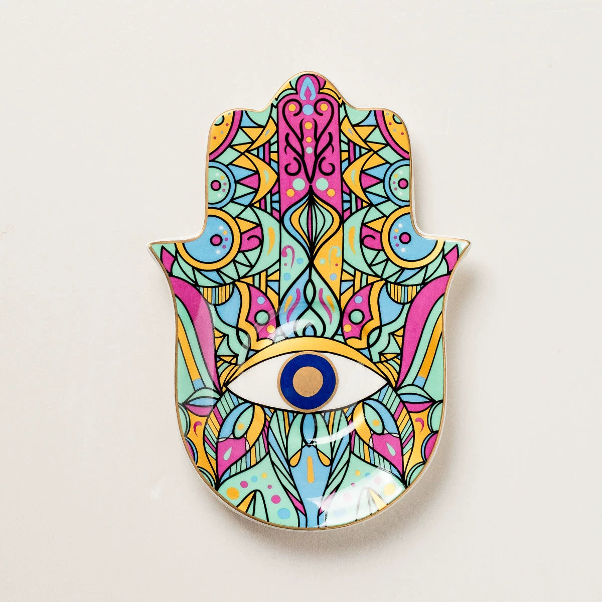 Joyous Serenity - Hamsa Plate