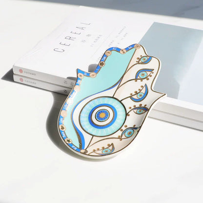 Cheerful Reflections - Hamsa Plate